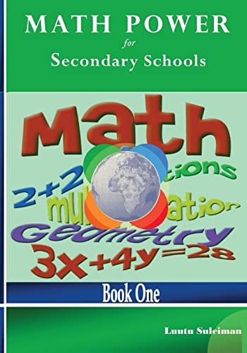 Math Power for Secondary Schools Book One