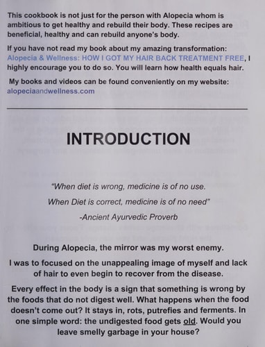 Alopecia & Wellness Cookbook Healthy Recipes for Everyday