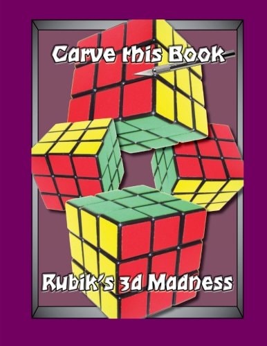 Rubik's 3D Madness Carve and Color This Book