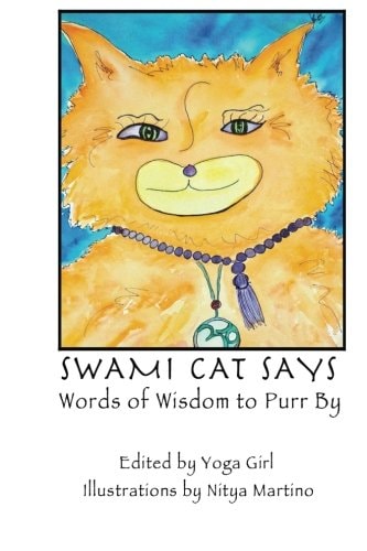 Swami Cat Says Words of Wisdom to Purr By