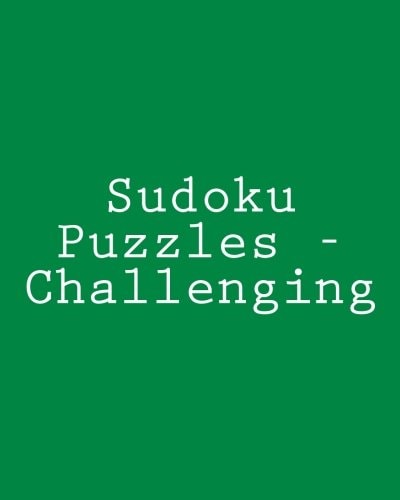 Sudoku Puzzles - Challenging Fun, Large Grid Sudoku Puzzles