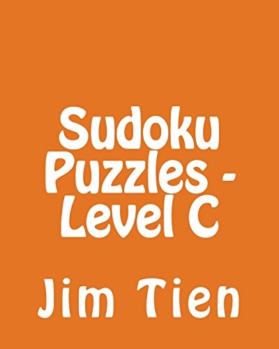 Sudoku Puzzles - Level C 80 Easy to Read, Large Print Sudoku Puzzles