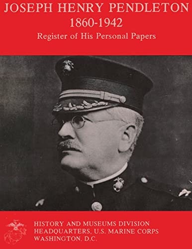 Joseph Henry Pendleton 1860-1942 - Register Of His Personal Papers P.C. 136