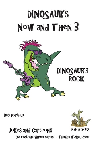 Dinosaur's Now and Then 3 Dinosaur's Rock in Black + White