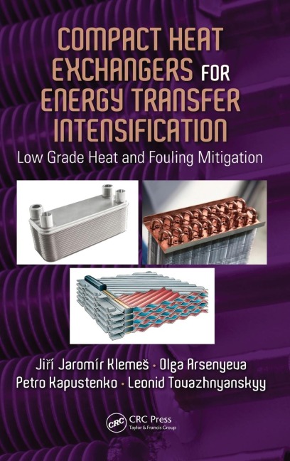 Compact Heat Exchangers for Energy Transfer Intensification: Low Grade Heat and Fouling Mitigation