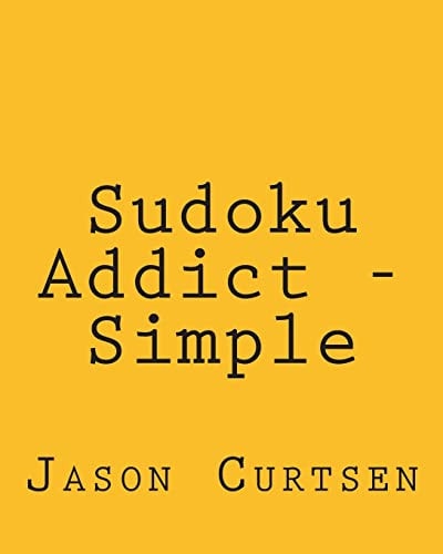Sudoku Addict - Simple Fun, Large Print Sudoku Puzzles