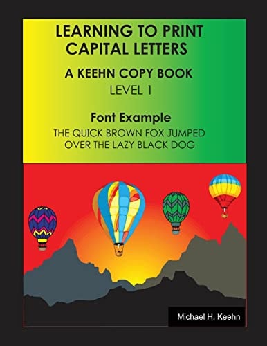 Learning to Print Capital Letters