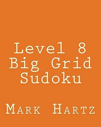 Level 8 Big Grid Sudoku Fun, Large Grid Sudoku Puzzles