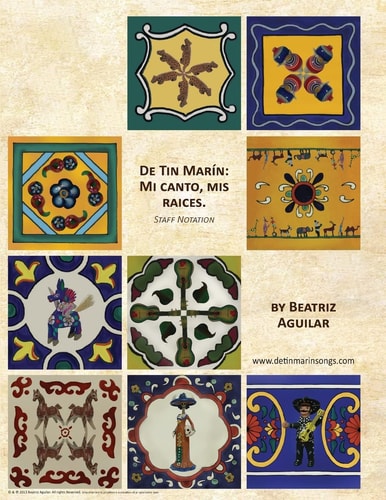 De Tin Marin: Mi Canto, Mis Raices Staff Notation