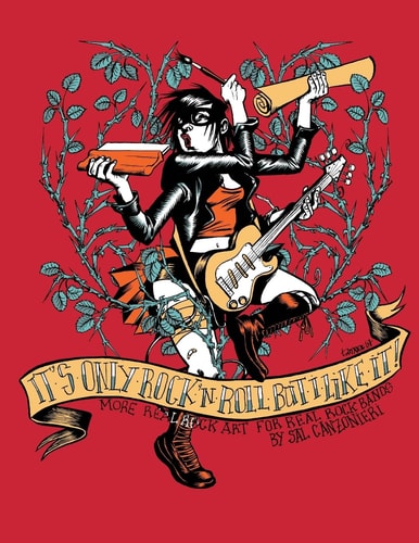 It's Only Rock and Roll But I Like It More Real Rock Art for Real Rock Bands