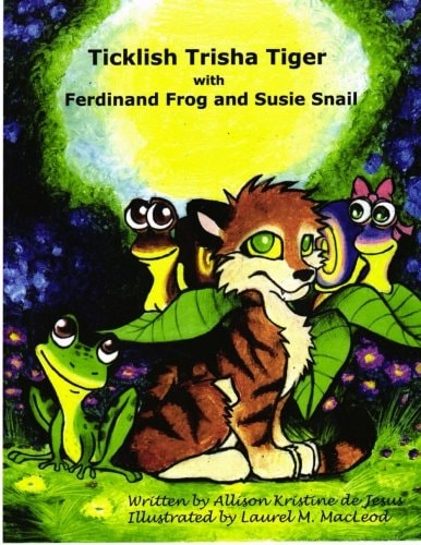 Ticklish Trisha Tiger With Ferdinand Frog and Susie Snail