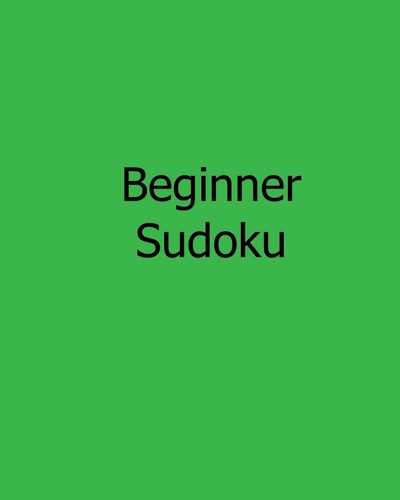 Beginner Sudoku Fun, Large Grid Sudoku Puzzles
