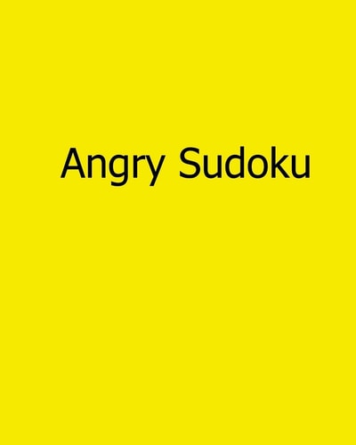 Angry Sudoku Easy to Read, Large Grid Sudoku Puzzles