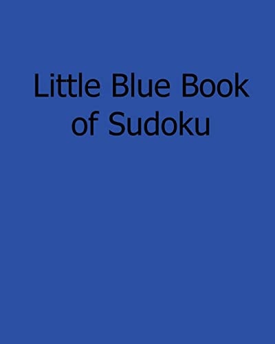Little Blue Book of Sudoku Fun, Large Grid Sudoku Puzzles
