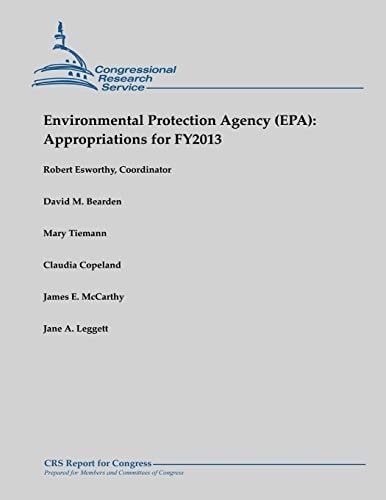 Environmental Protection Agency (EPA) Appropriations for FY2013