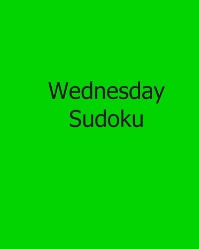 Wednesday Sudoku Easy to Read, Large Grid Sudoku Puzzles