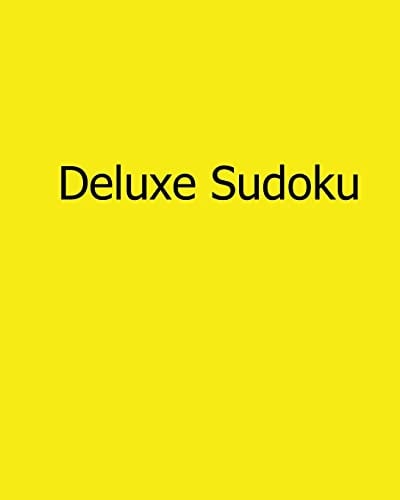 Deluxe Sudoku Fun, Large Print Sudoku Puzzles