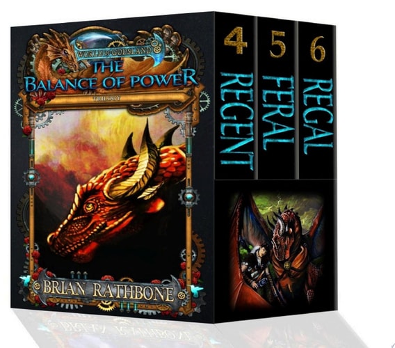 The Balance of Power Fantasy Series with Dragons