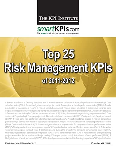 Top 25 Risk Management KPIs of 2011-2012