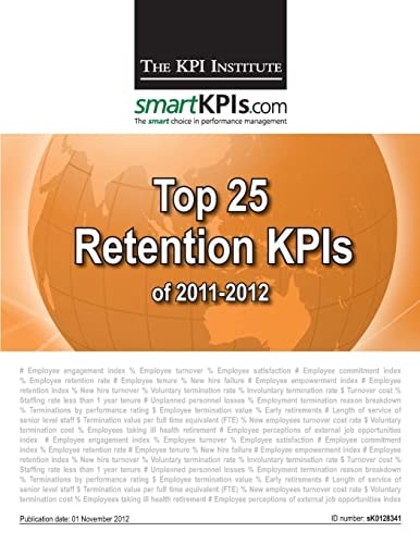 Top 25 Retention KPIs Of 2011-2012