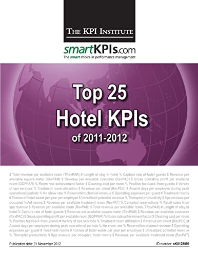 Top 25 Hotel KPIs Of 2011-2012