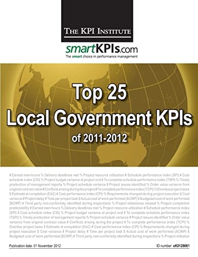 Top 25 Local Government KPIs Of 2011-2012