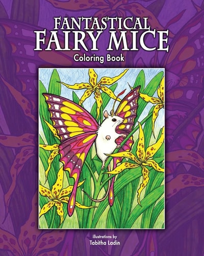 Fantastical Fairy Mice Coloring Book
