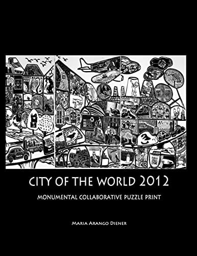 City of the World 2012 Monumental Collaborative Puzzle Print