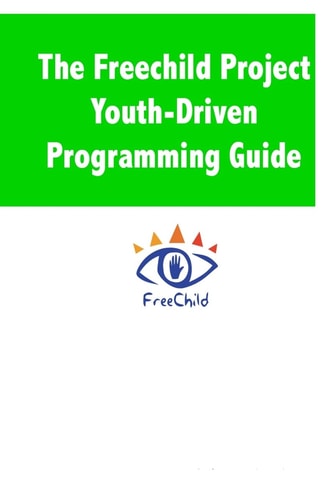 The Freechild Project Youth-Driven Programming Guide