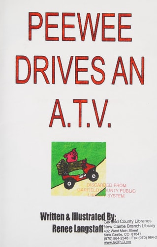 PeeWee Drives An A.T.V.