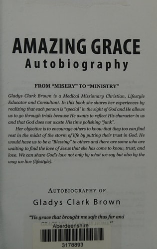 Amazing Grace Autobiography