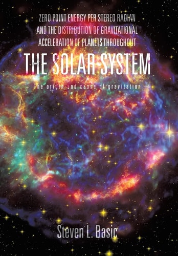 Zero Point Energy Per Stereo Radian and the Distribution of Gravitational Acceleration of Planets Throughout the Solar System The Origin and Cause O