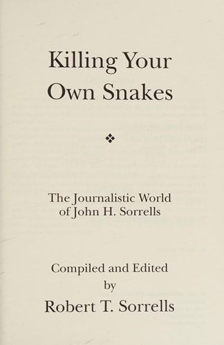 Killing Your Own Snakes