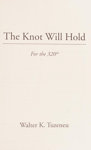 The Knot Will Hold For the 320th