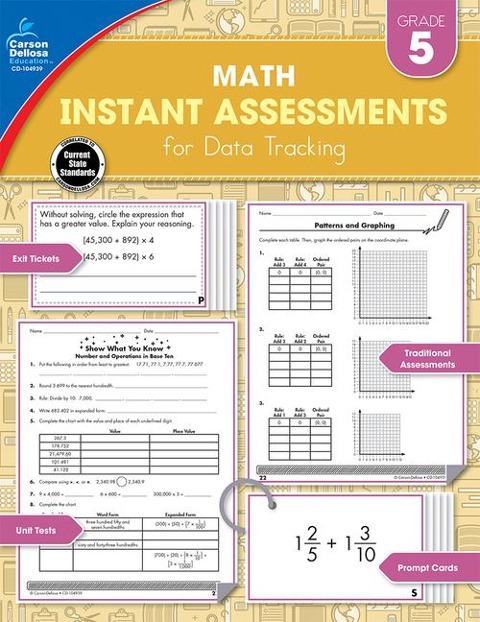Instant Assessments for Data Tracking
