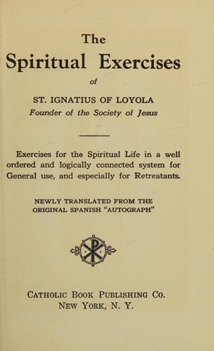 A Book of Spiritual Exercises