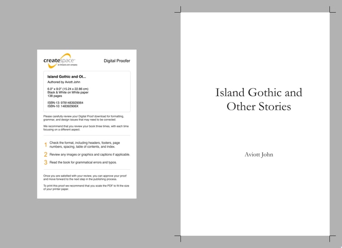 Island Gothic and Other Stories