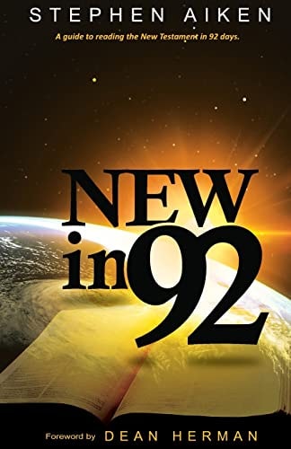 New In 92 A Guide to Reading the New Testament in 92 Days