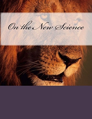 On the New Science