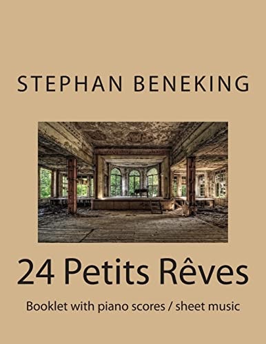 24 Petits Rêves Booklet with Piano Scores / Sheet Music