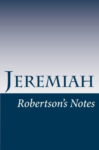 Jeremiah Robertson's Notes