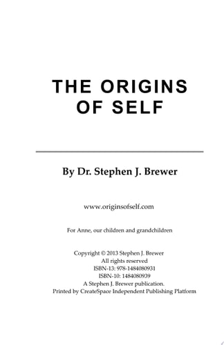 The Origins of Self