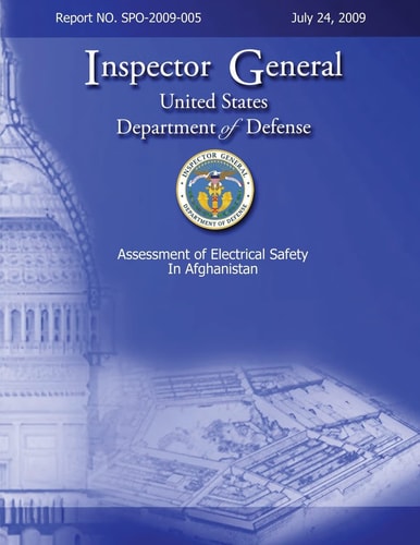 Assesment of Electrical Safety in Afghanistan Report #SPO-2009-005