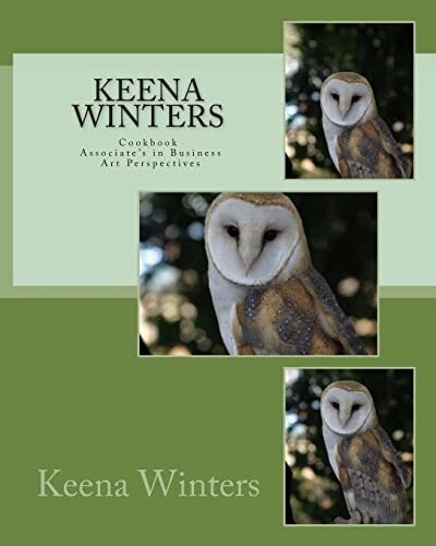 Keena Winters Cookbook Associate's in Business Art Perspectives