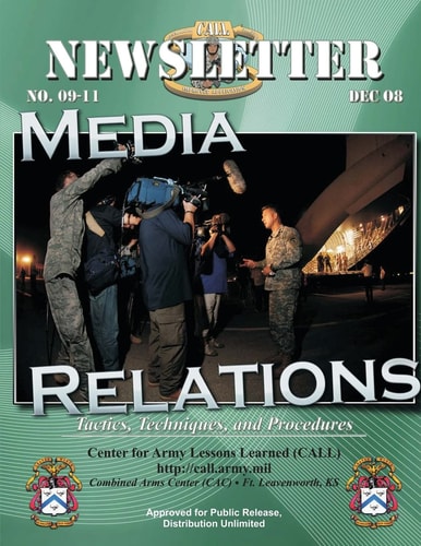 Newsletter Media Relations Tactics, Techniques, and Procedures