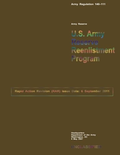 U. S. Army Reserve Reenlistment Program