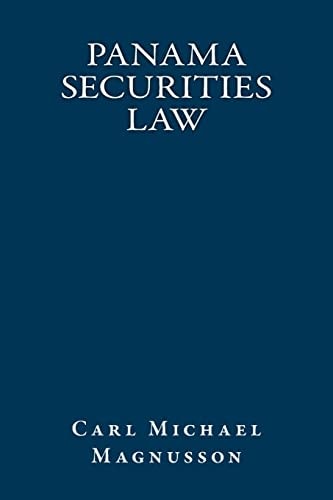 Panama Securities Law English Translation