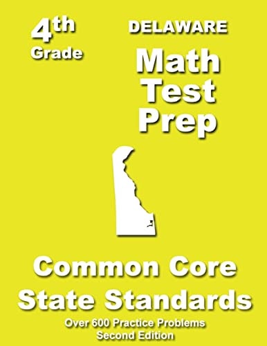 Delaware 4th Grade Math Test Prep Common Core Learning Standards