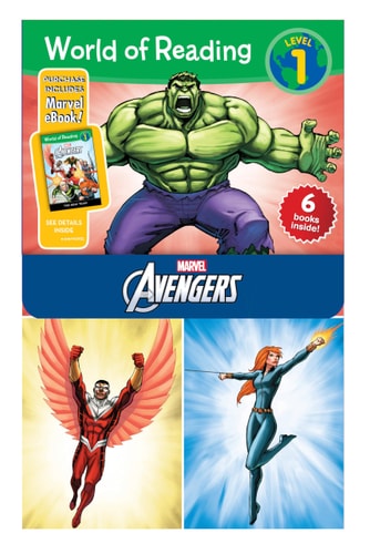 World of Reading Avengers Boxed Set Level 1