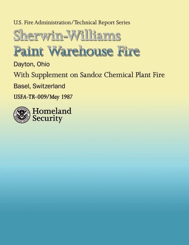 Sherwin-Williams Paint Warehouse Fire